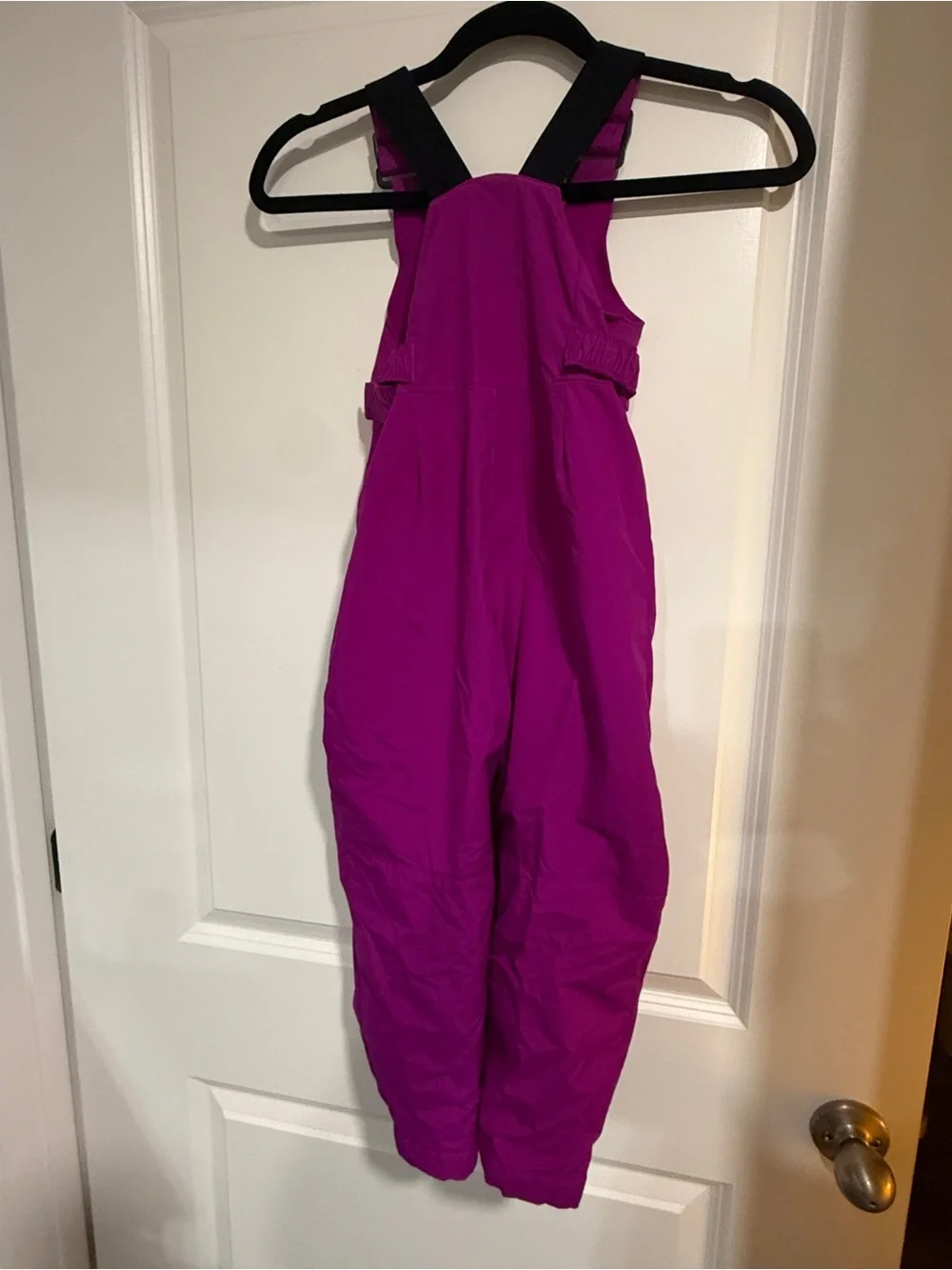Kids Columbia Bib Snow Bibs - Magenta/Purple